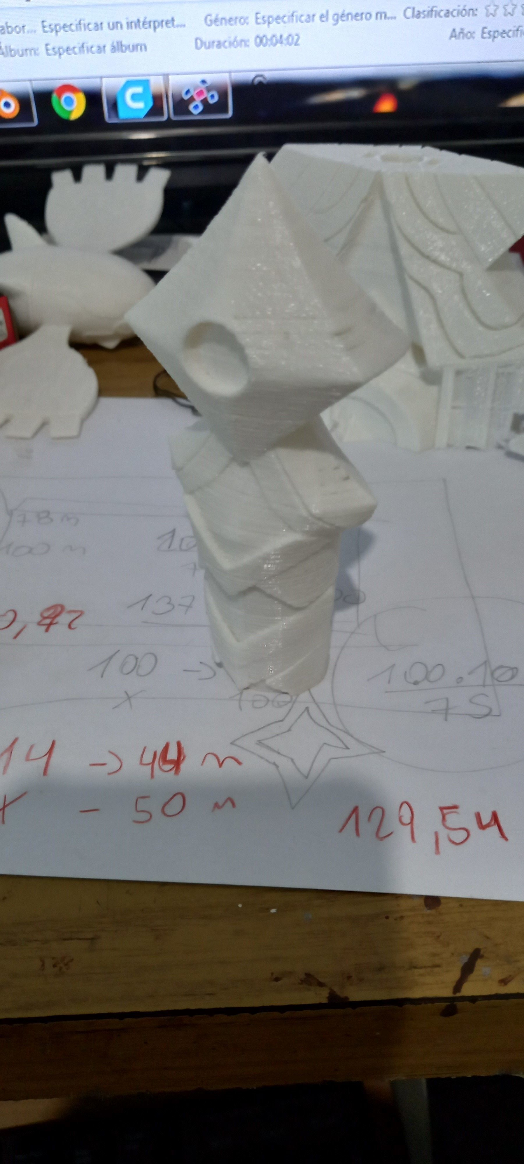 genshin impact Cinnabar Spindle Albedo sword 3D print model_7