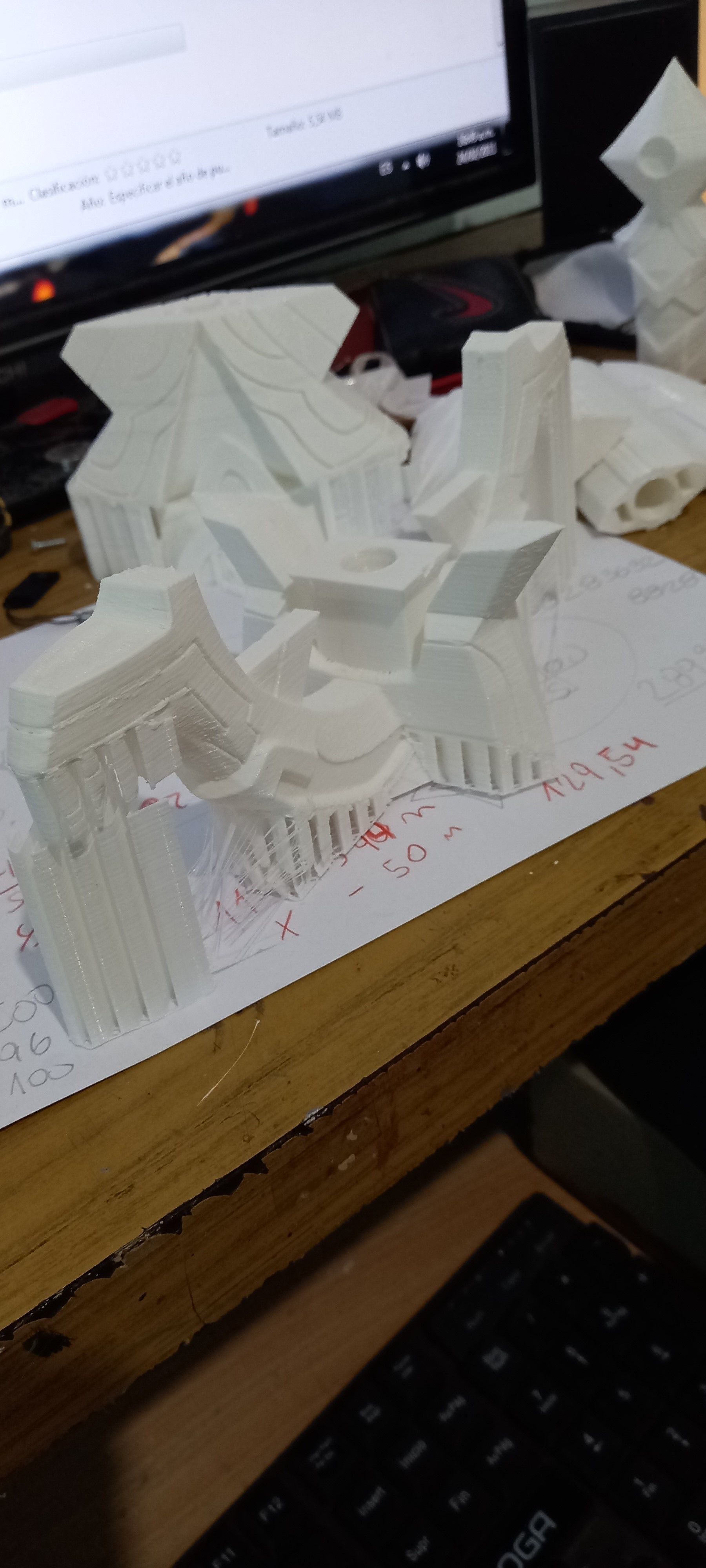 genshin impact Cinnabar Spindle Albedo sword 3D print model_12