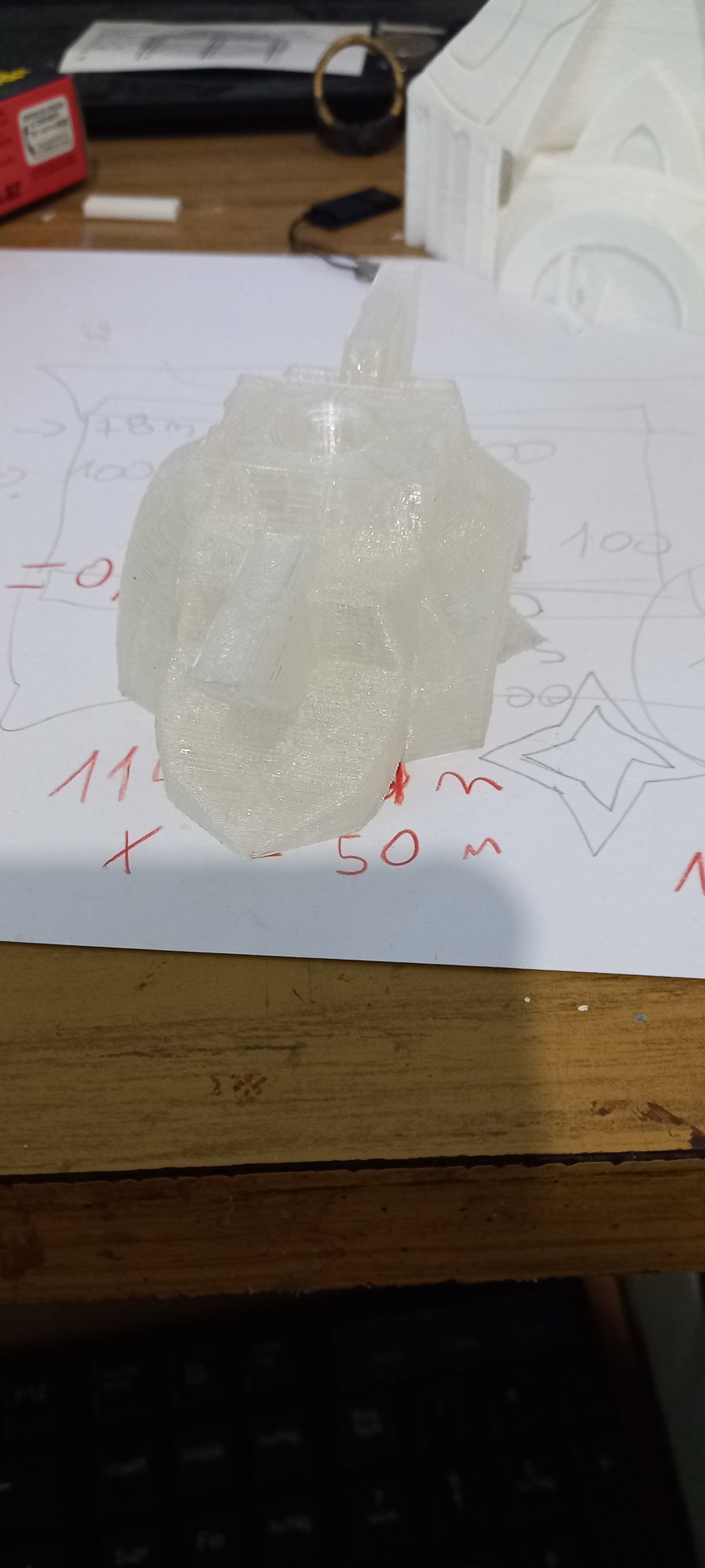 genshin impact Cinnabar Spindle Albedo sword 3D print model_13