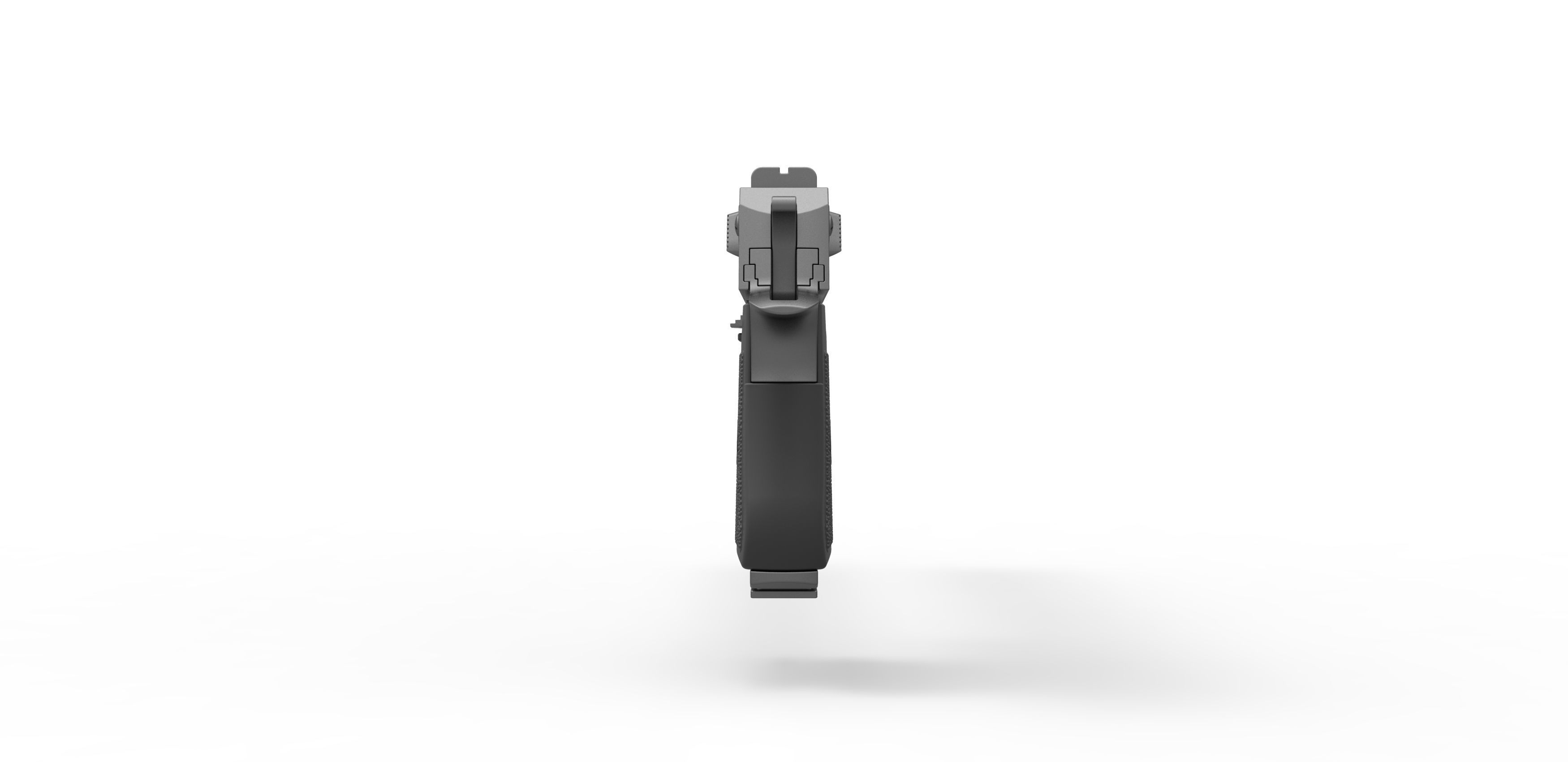 Pistol Desert Eagle from the movie Boondock Saints 2 2009 3D model_11