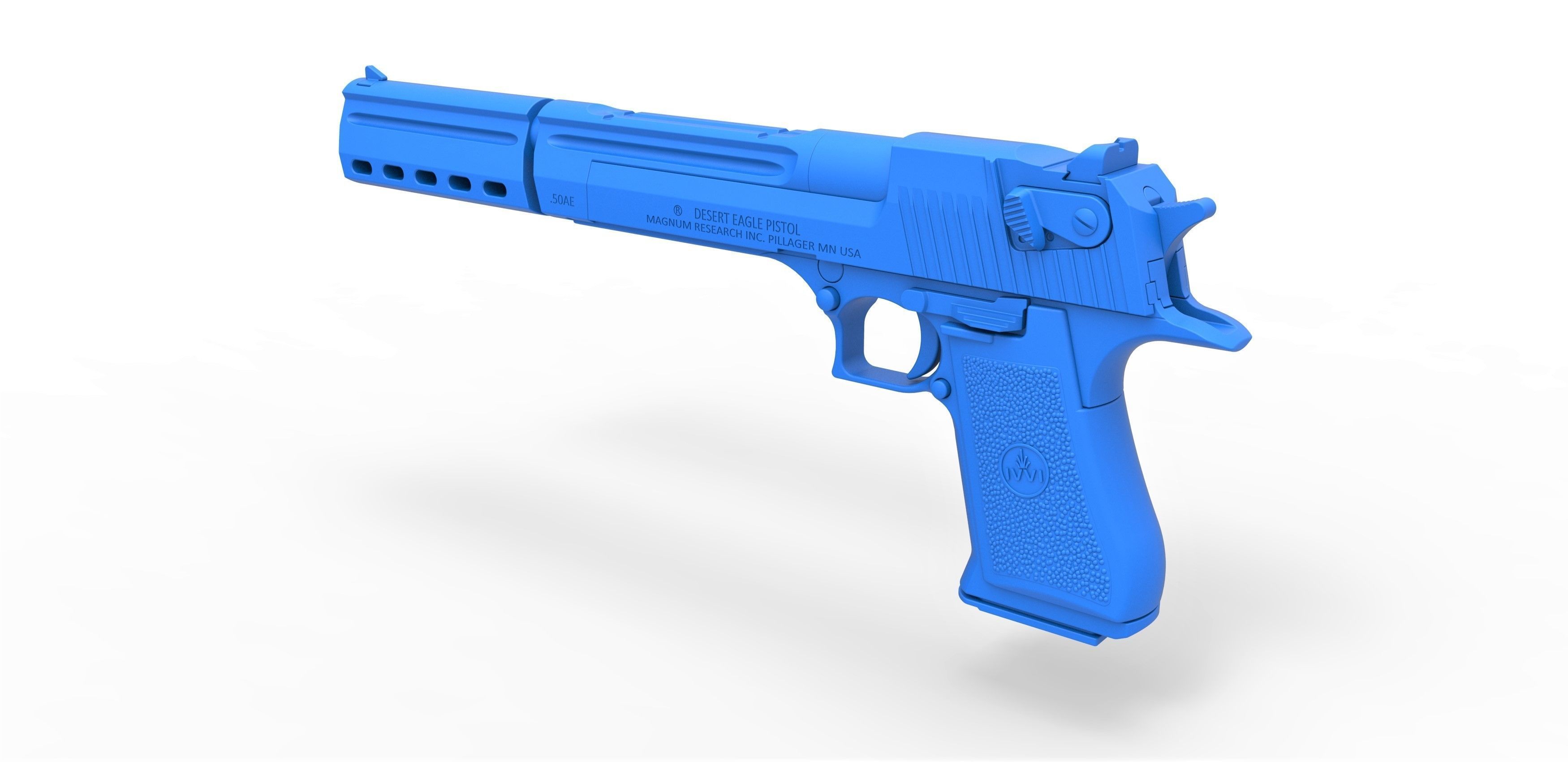 Pistol Desert Eagle from the movie Boondock Saints 2 2009 3D model_24