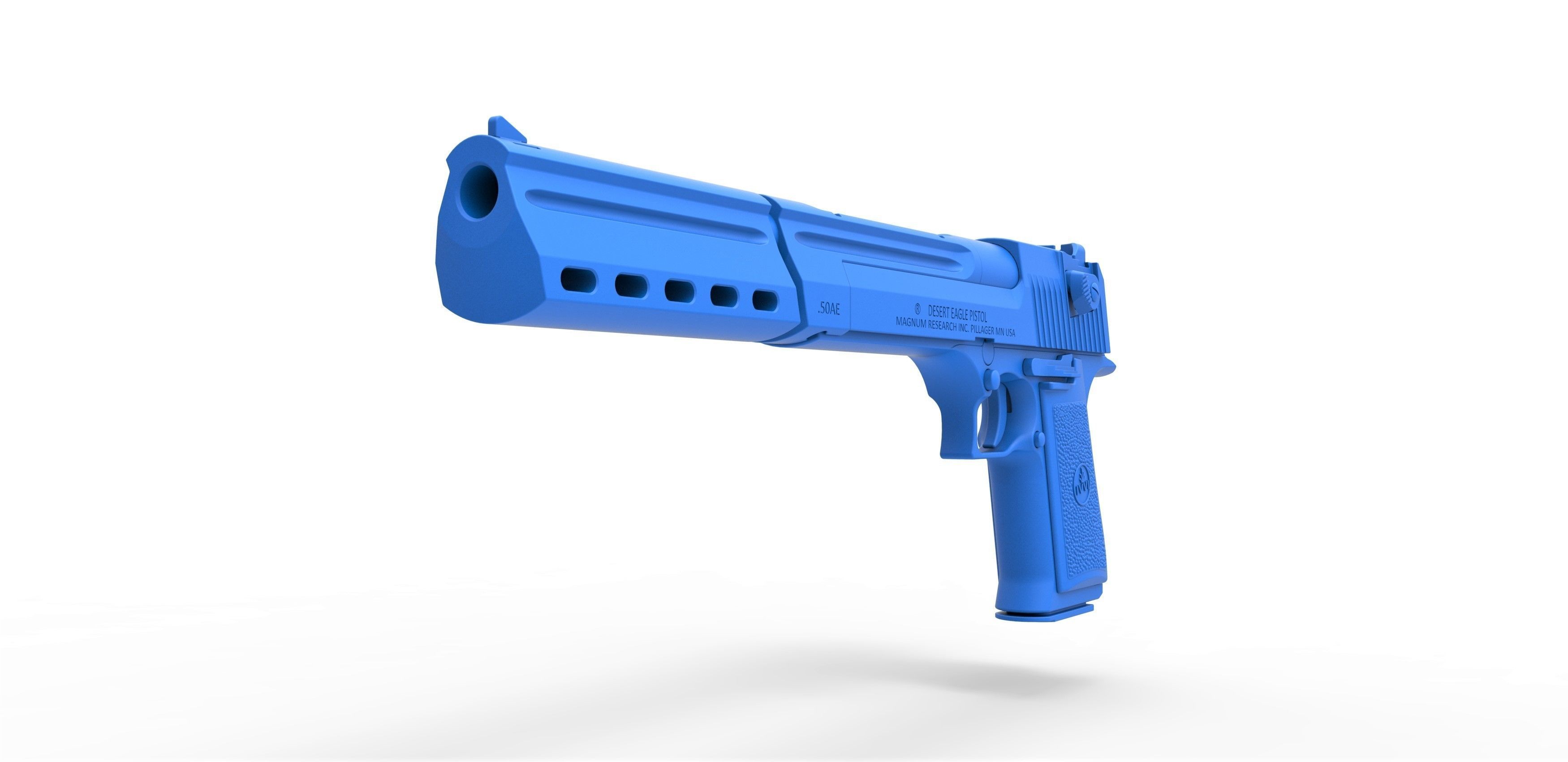Pistol Desert Eagle from the movie Boondock Saints 2 2009 3D model_18