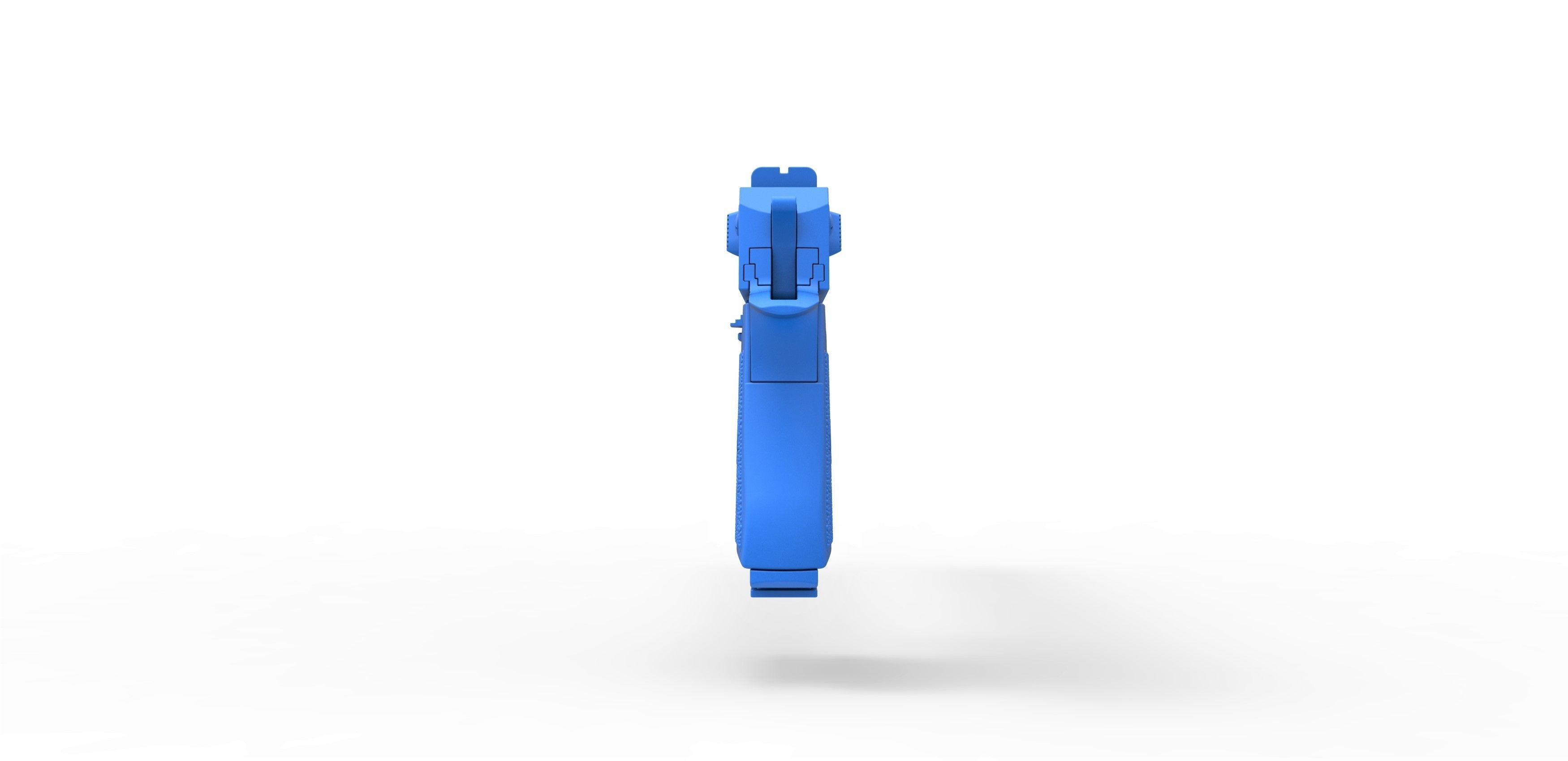 Pistol Desert Eagle from the movie Boondock Saints 2 2009 3D model_26