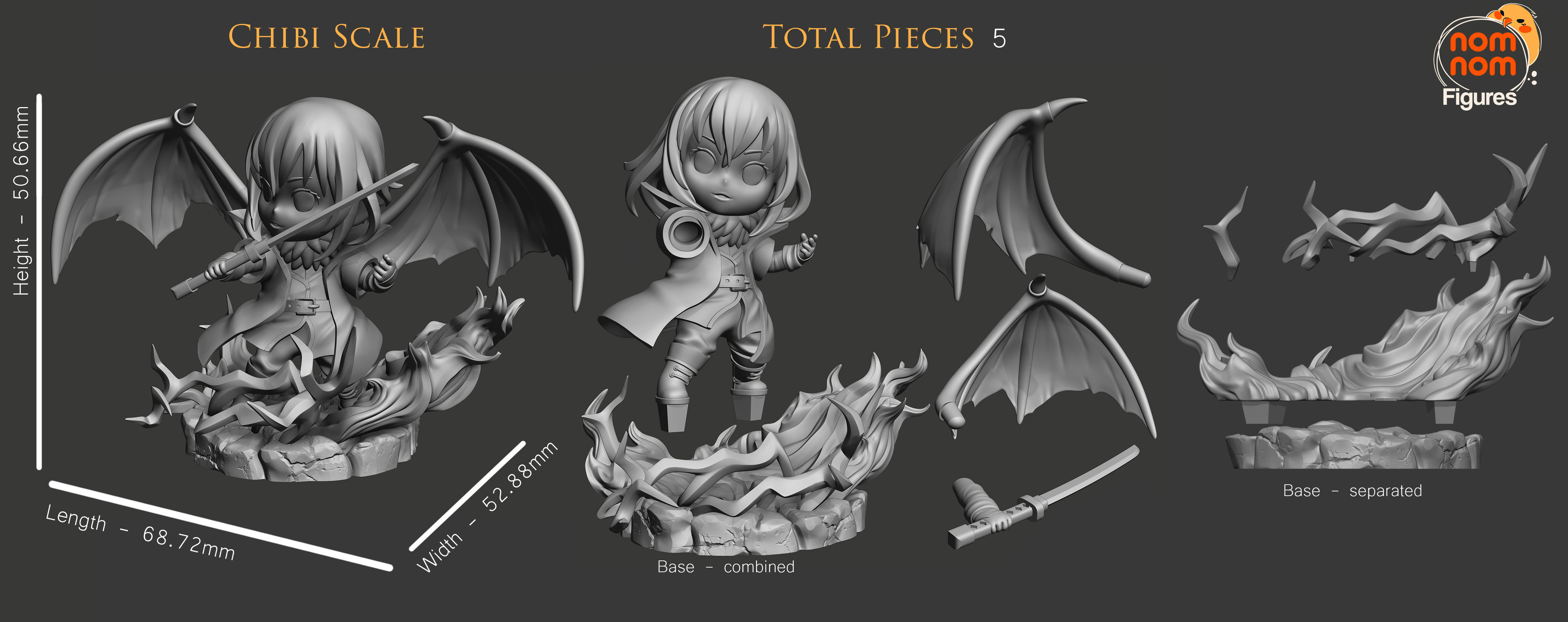 Chibi Rimuru from That Time I Got Reincarnated as a Slime 3D model 3D ...