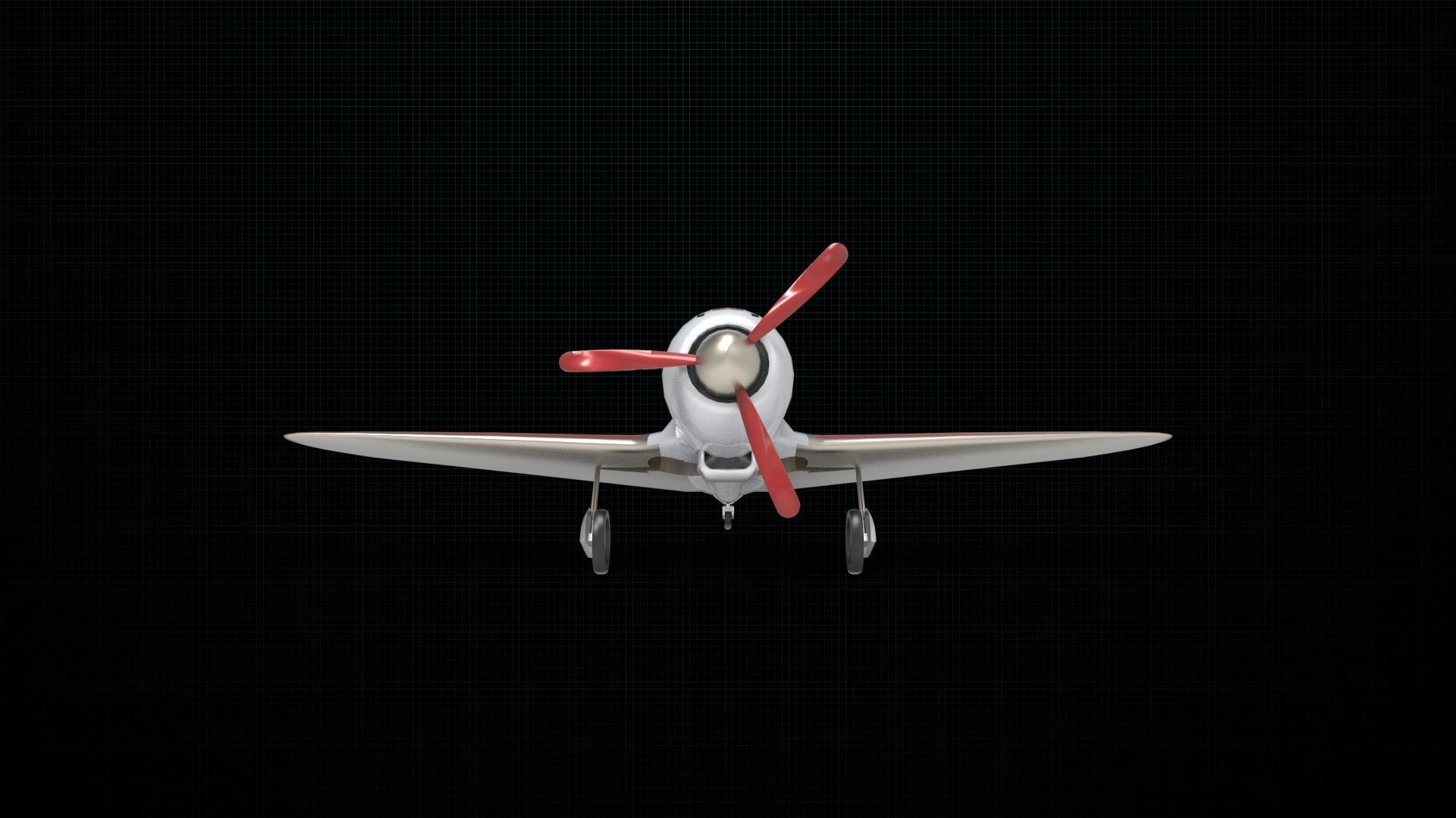 Lavochkin La-5 3D model_5