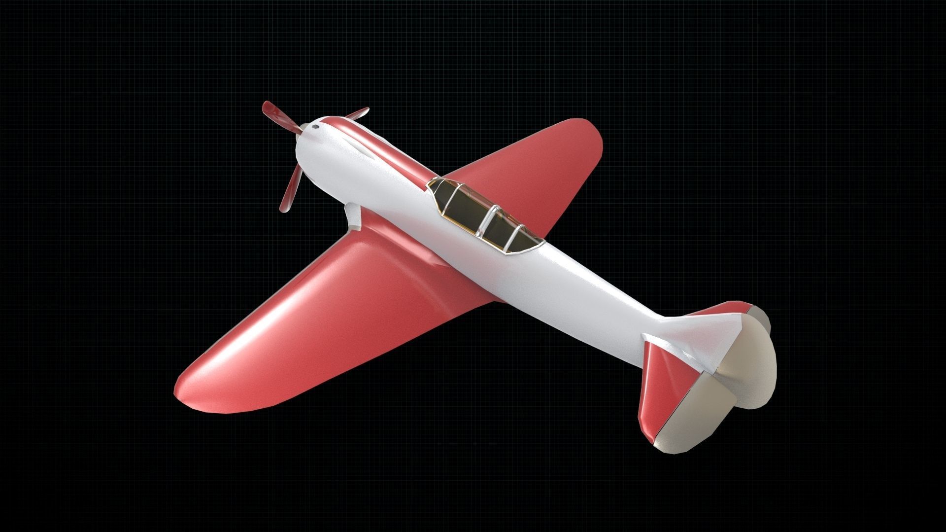 Lavochkin La-5 3D model_7