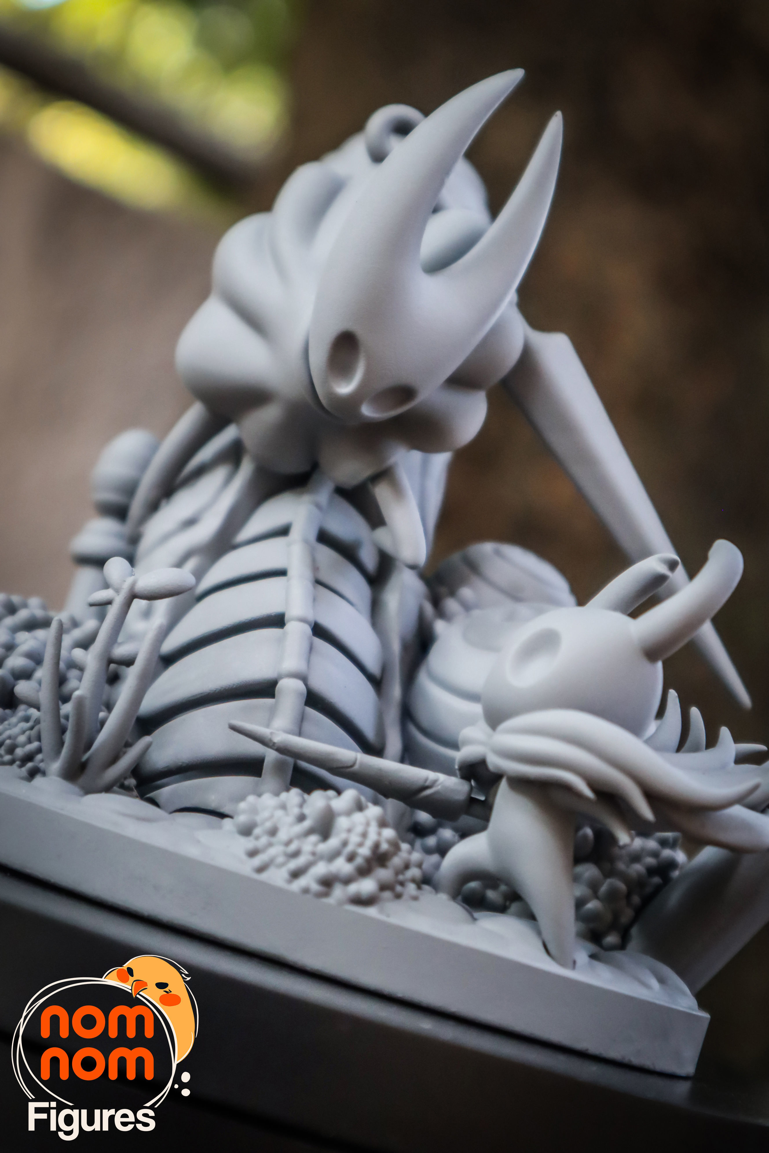Chibi Knight and Hornet from Hollow Knight 3D print model_7