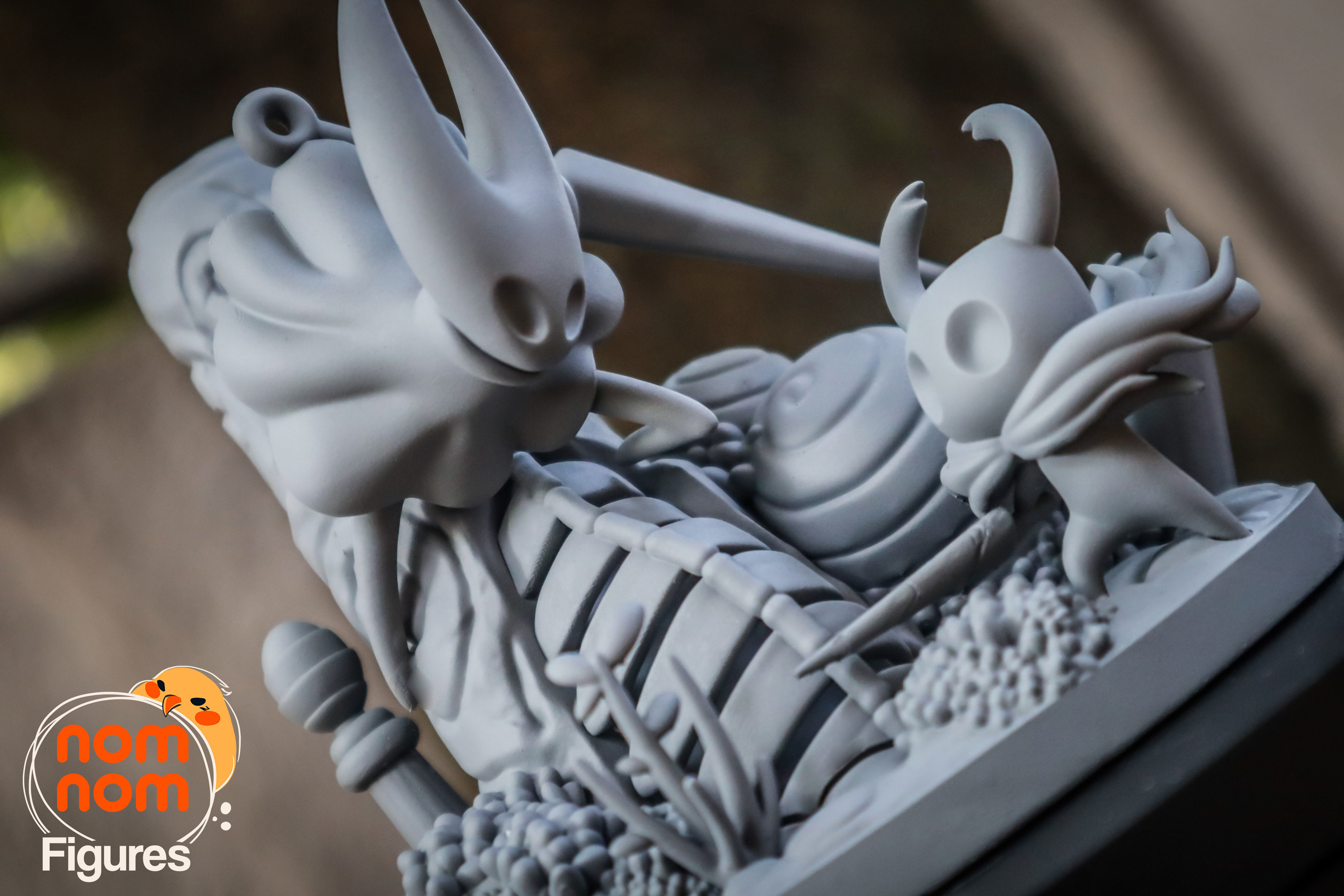 Chibi Knight and Hornet from Hollow Knight 3D print model_6