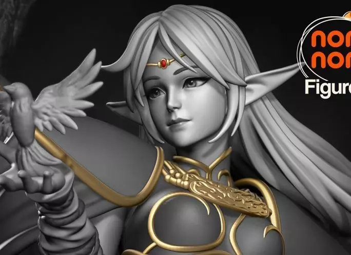 Deedlit - Record of Lodoss War 3D print model_0