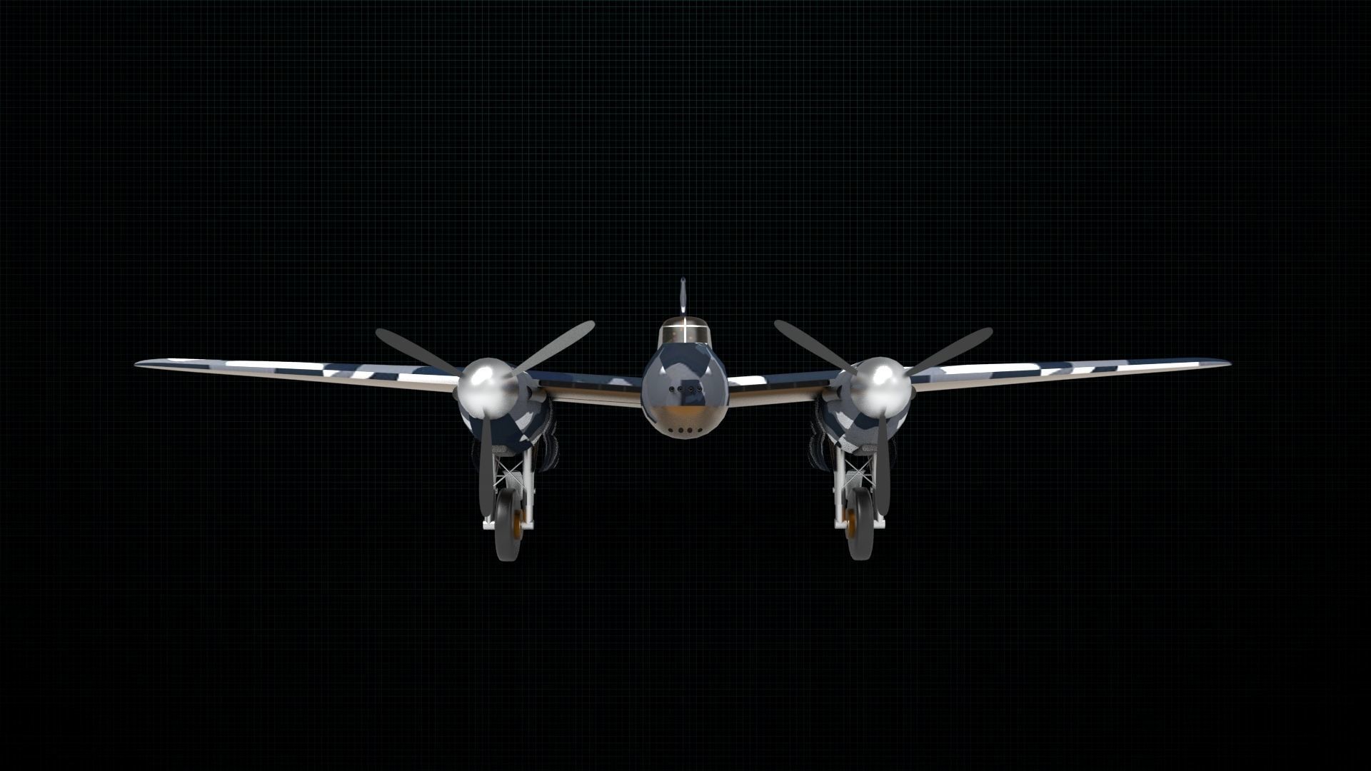 de Havilland Mosquito 3D model_4