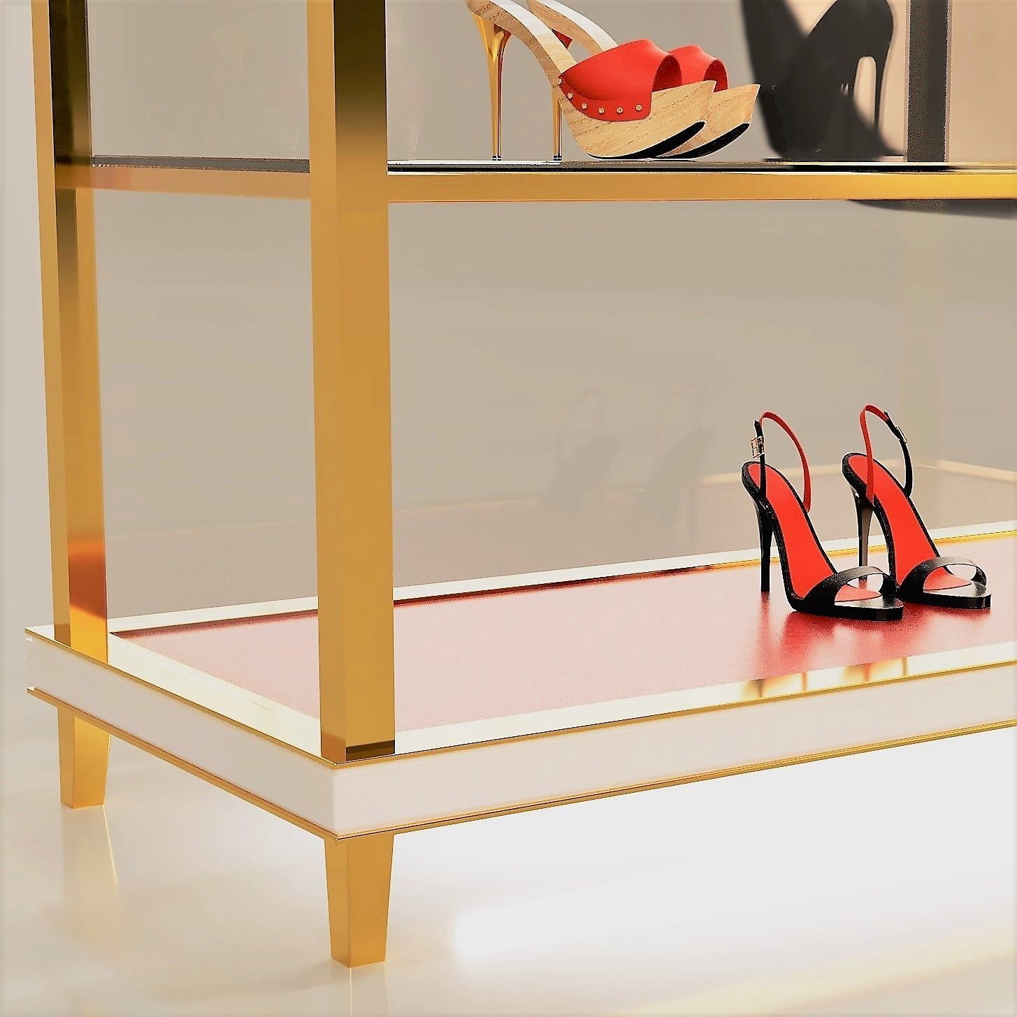 Shop Showcases Display 3D Model Collection_8