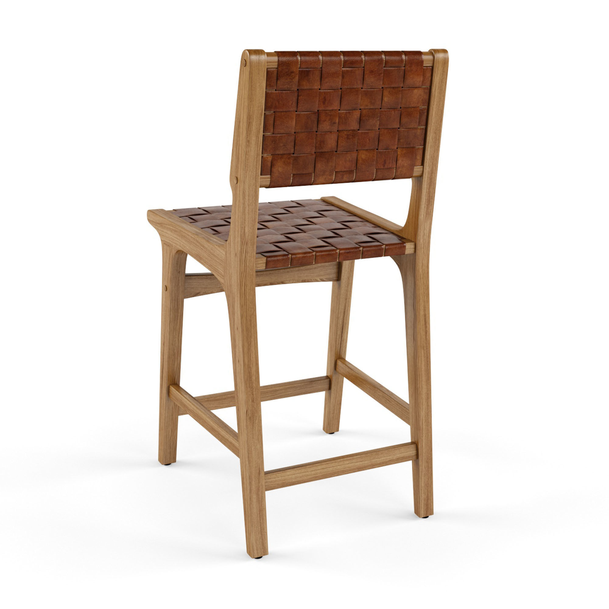 Ceylon Woven Counter Height Barstool 3D model_2