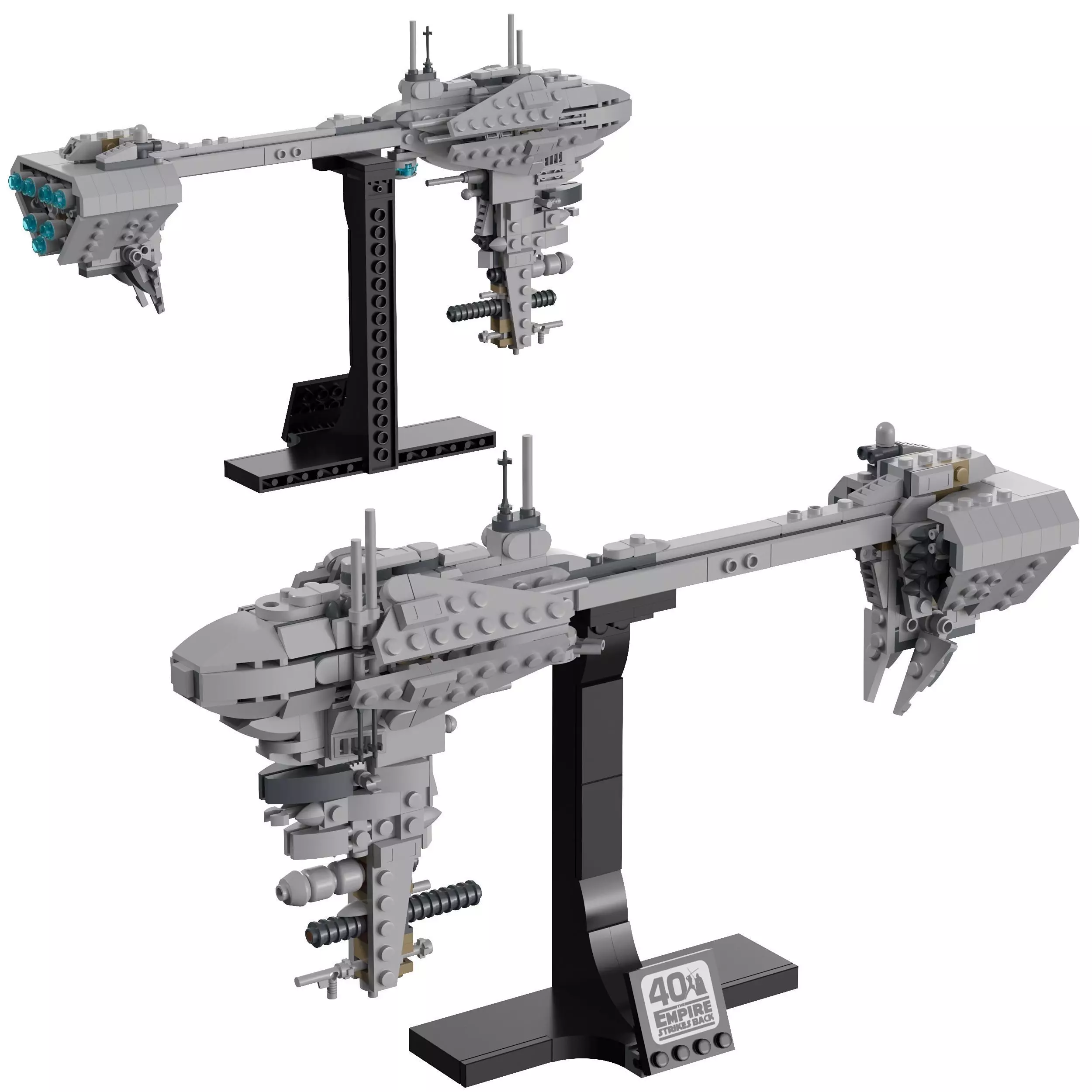 Lego - 77904 Nebulon-B Frigate 3D model_0