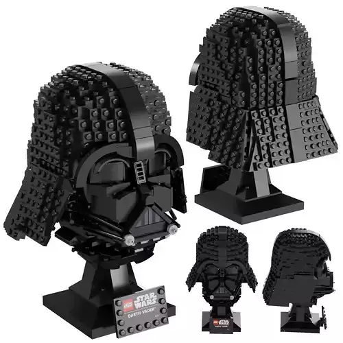 Lego - 75304 Darth Vader Helmet 3D model