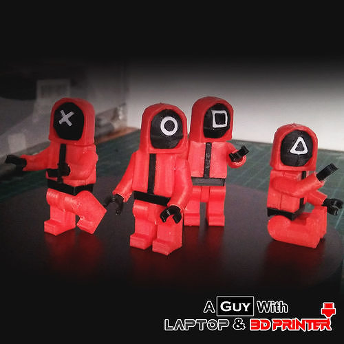 Lego Squid Game Free 3D print model