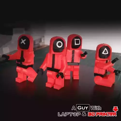 Lego Squid Game Free 3D print model