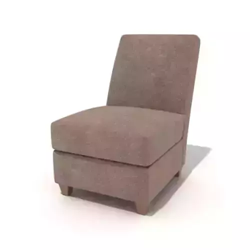 Brown Suade Chair