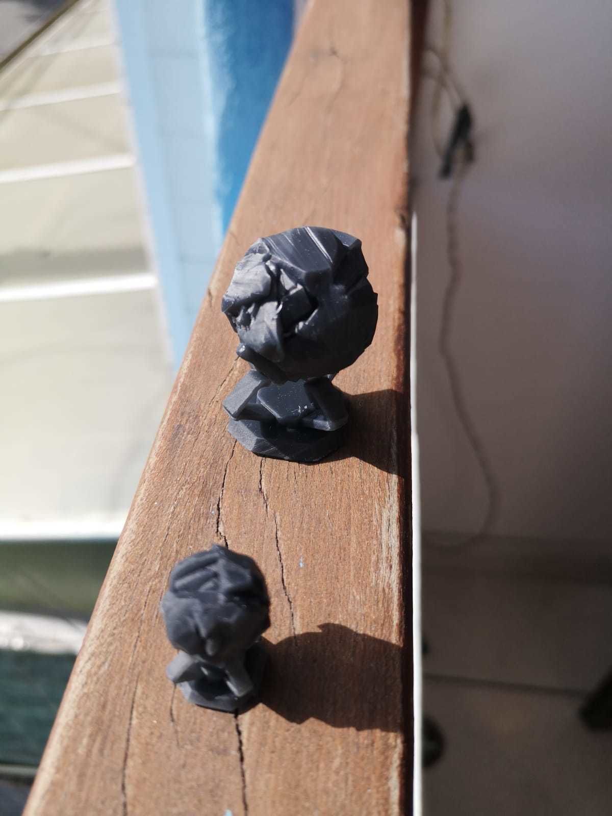 Crystal Hextech Arcane STL 30mm 3D print model_6