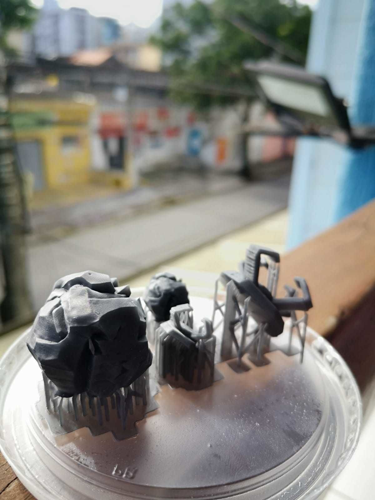 Crystal Hextech Arcane STL 30mm 3D print model_8