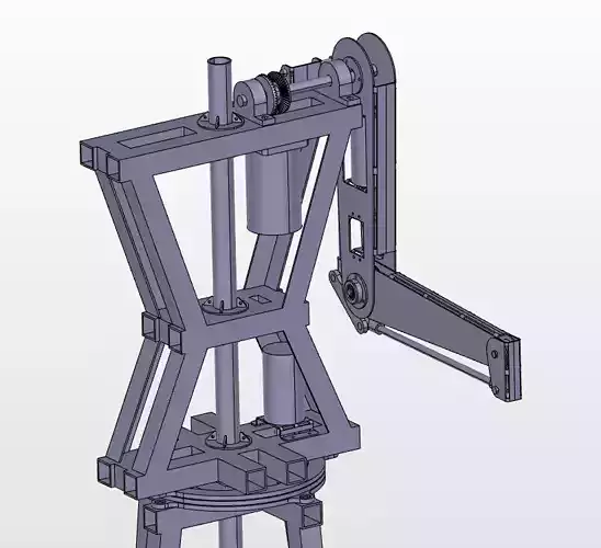 4029-3 Degree of Freedom Humanoid Robot Arm CATIAV5