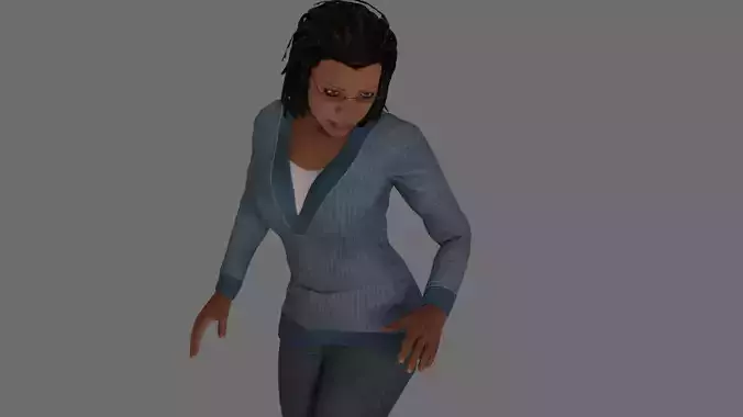 Rigged Female Character 31