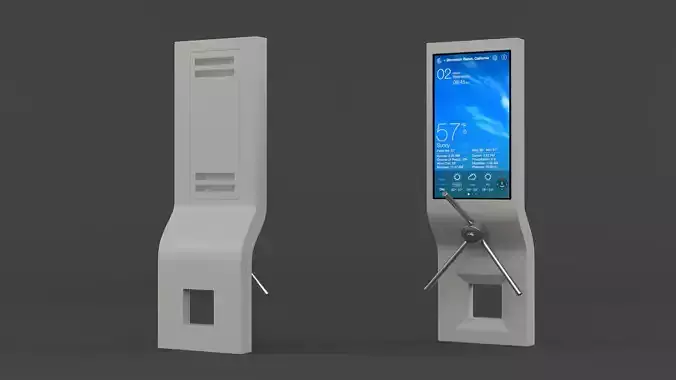 Touch Screen 3D model