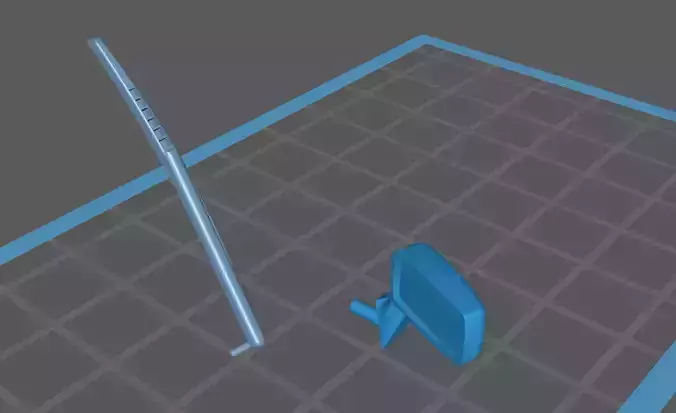 Autoart Porsche 924 Side Mirror