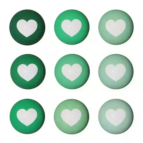 Mint Love Icon Pack