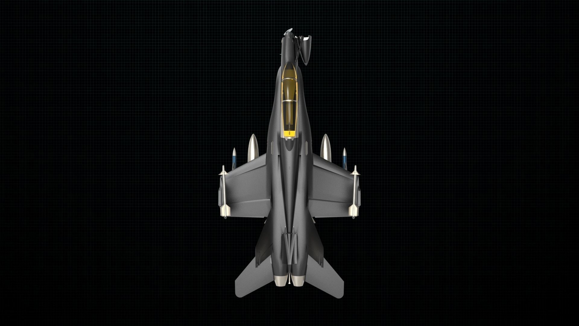McDonnell Douglas FA 18 Hornet 3D model_2