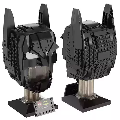 Lego - 76182 Batman Cowl 3D model