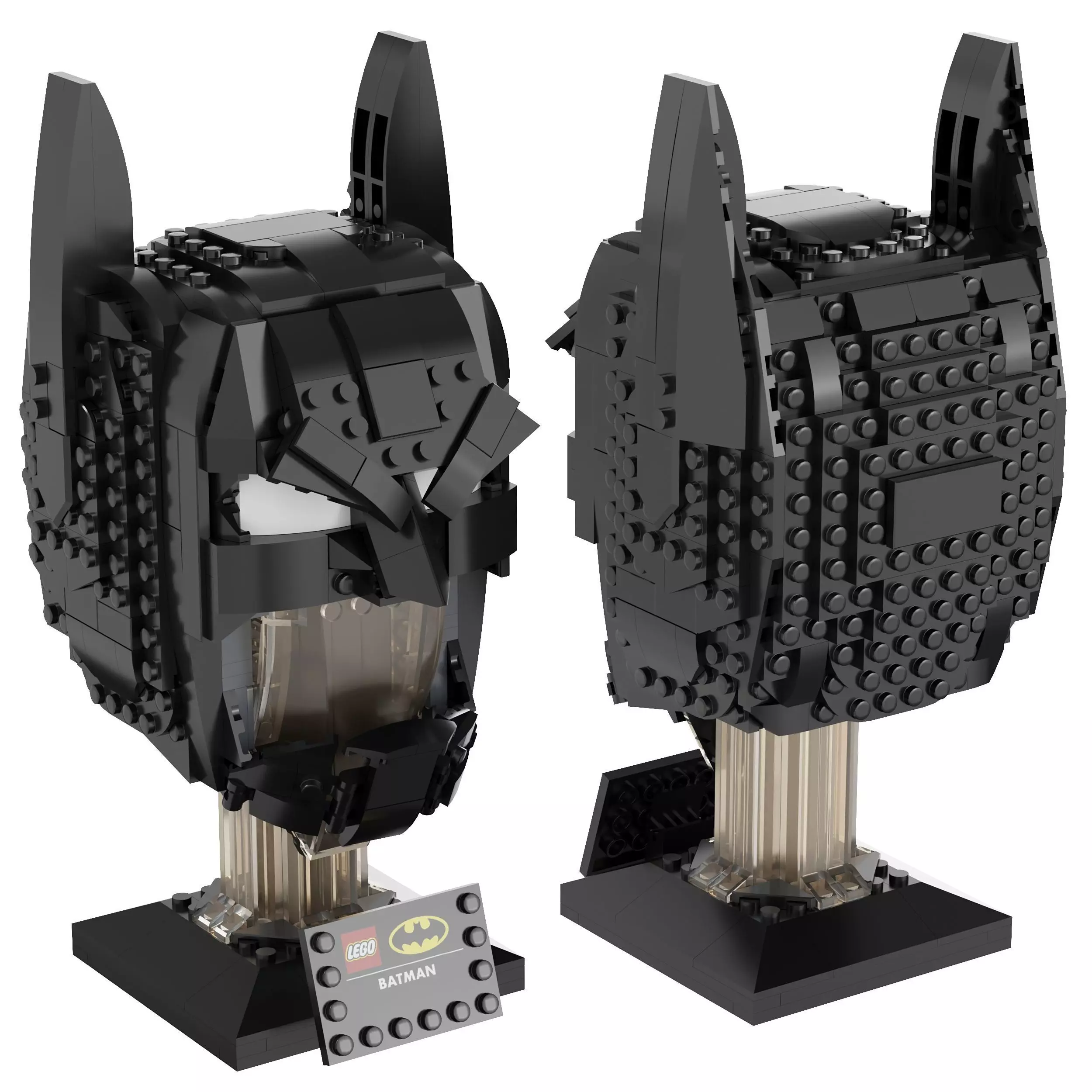 Lego - 76182 Batman Cowl 3D model_0