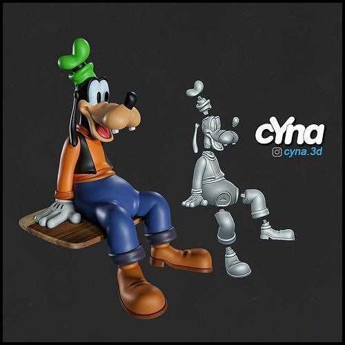 Goofy - 3D print model