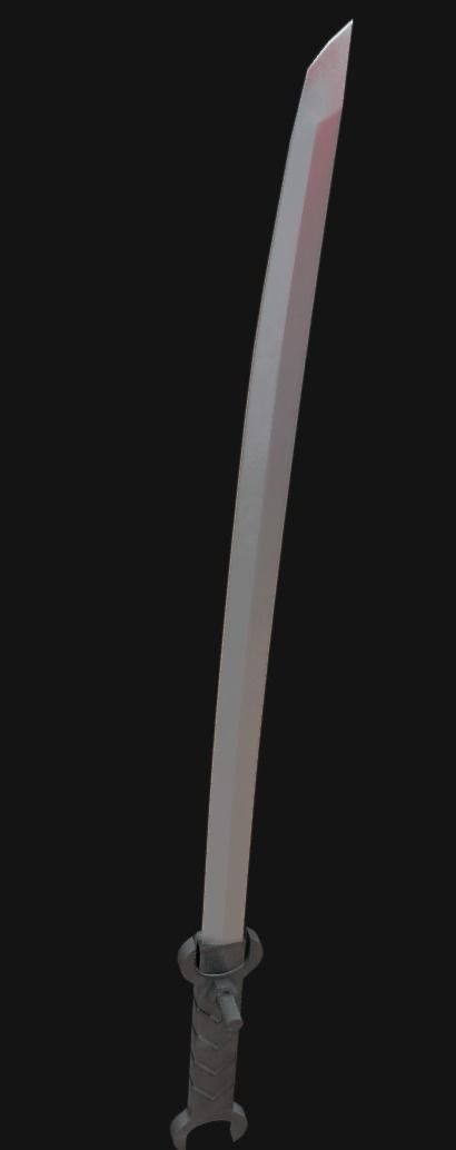 Wrench Blade Low-poly 3D model_7