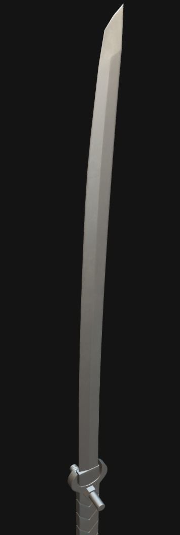 Wrench Blade Low-poly 3D model_3