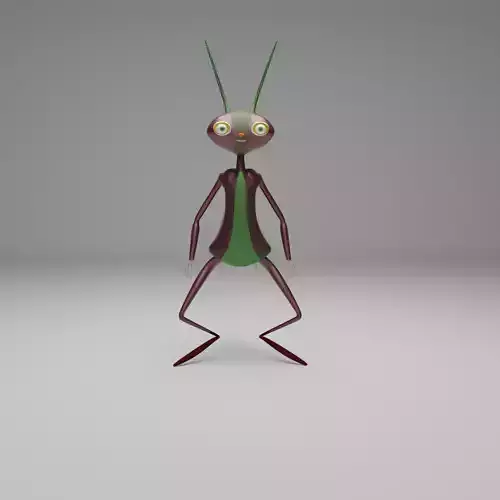 Fly Ant Leafcutter Comic Character