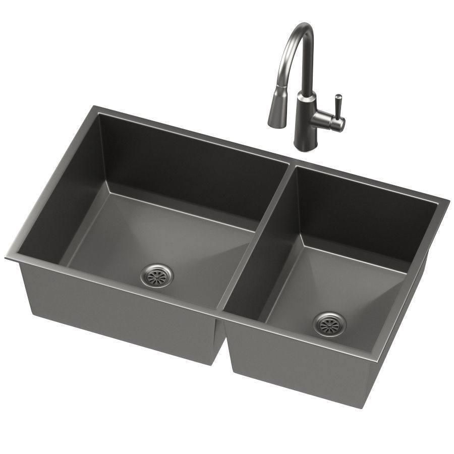 MOEN sink 05 Free 3D model_1
