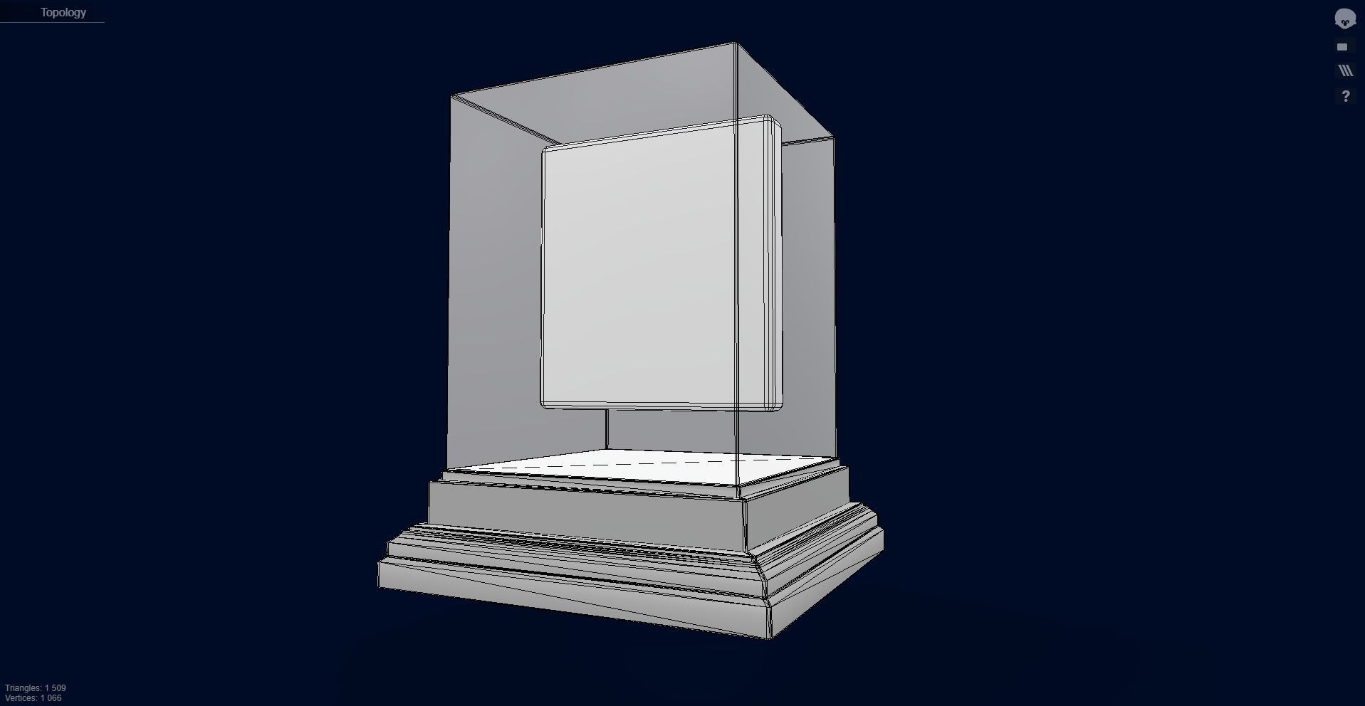 Mutant Ape 3 Gold Club Low-poly 3D model_15