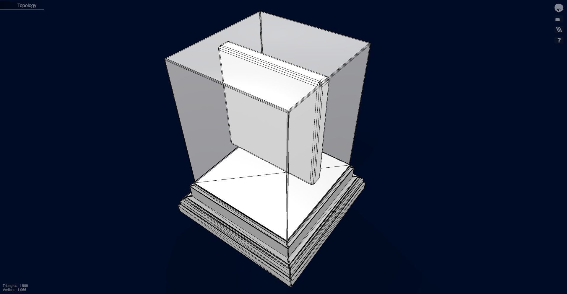 Mutant Ape 3 Gold Club Low-poly 3D model_14