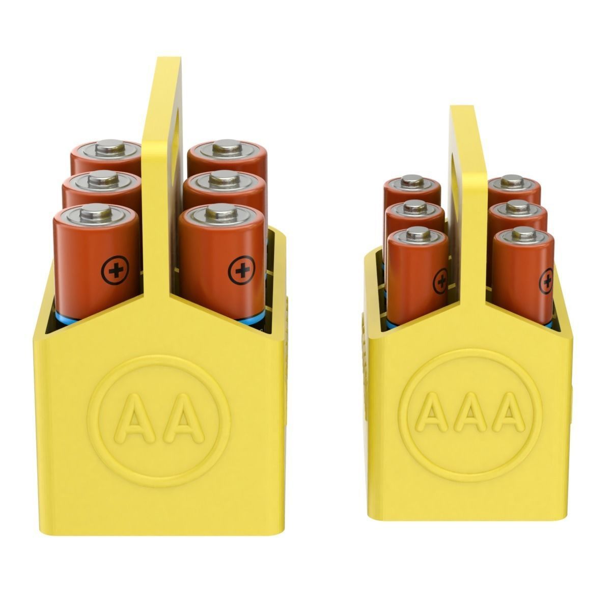 Printable Battery Holder 3D print model_6