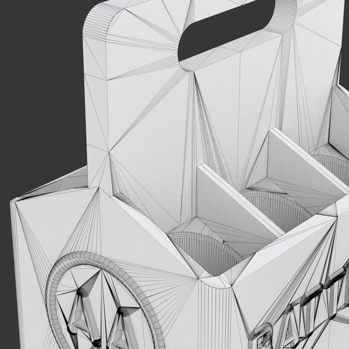 Printable Battery Holder 3D print model_13