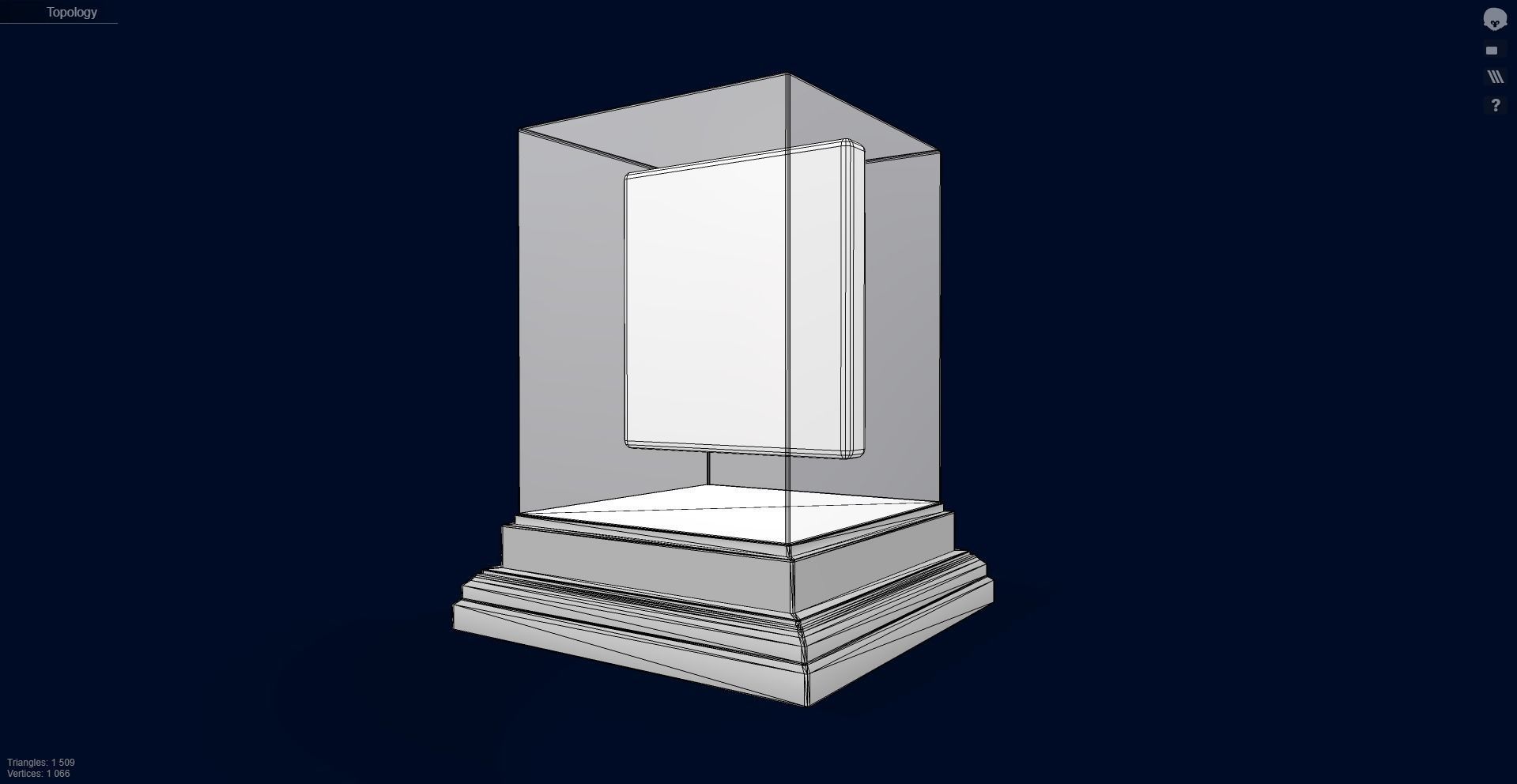 Mutant Ape 4 Gold Club Low-poly 3D model_11