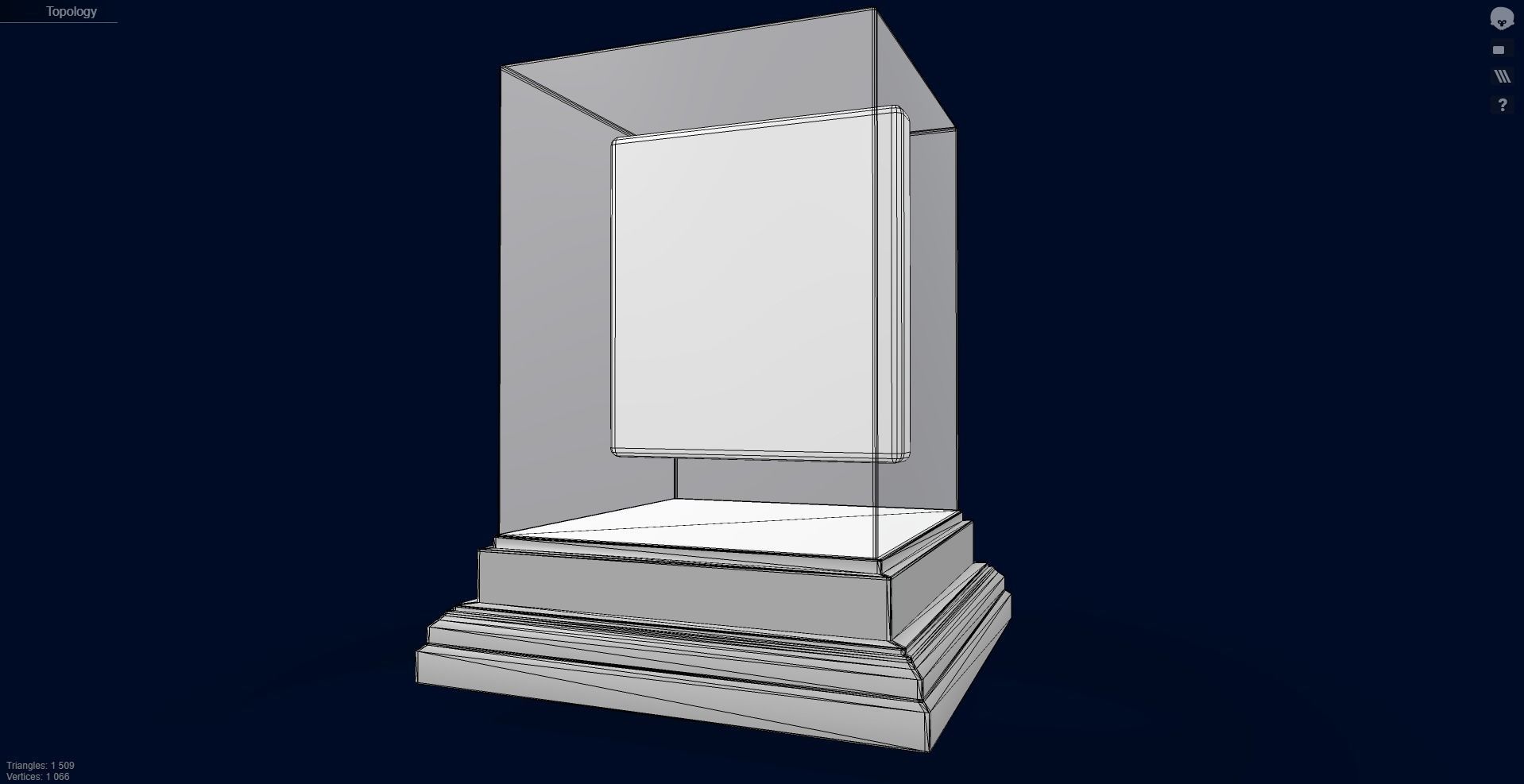 Mutant Ape 5 Gold Club 3D model_12