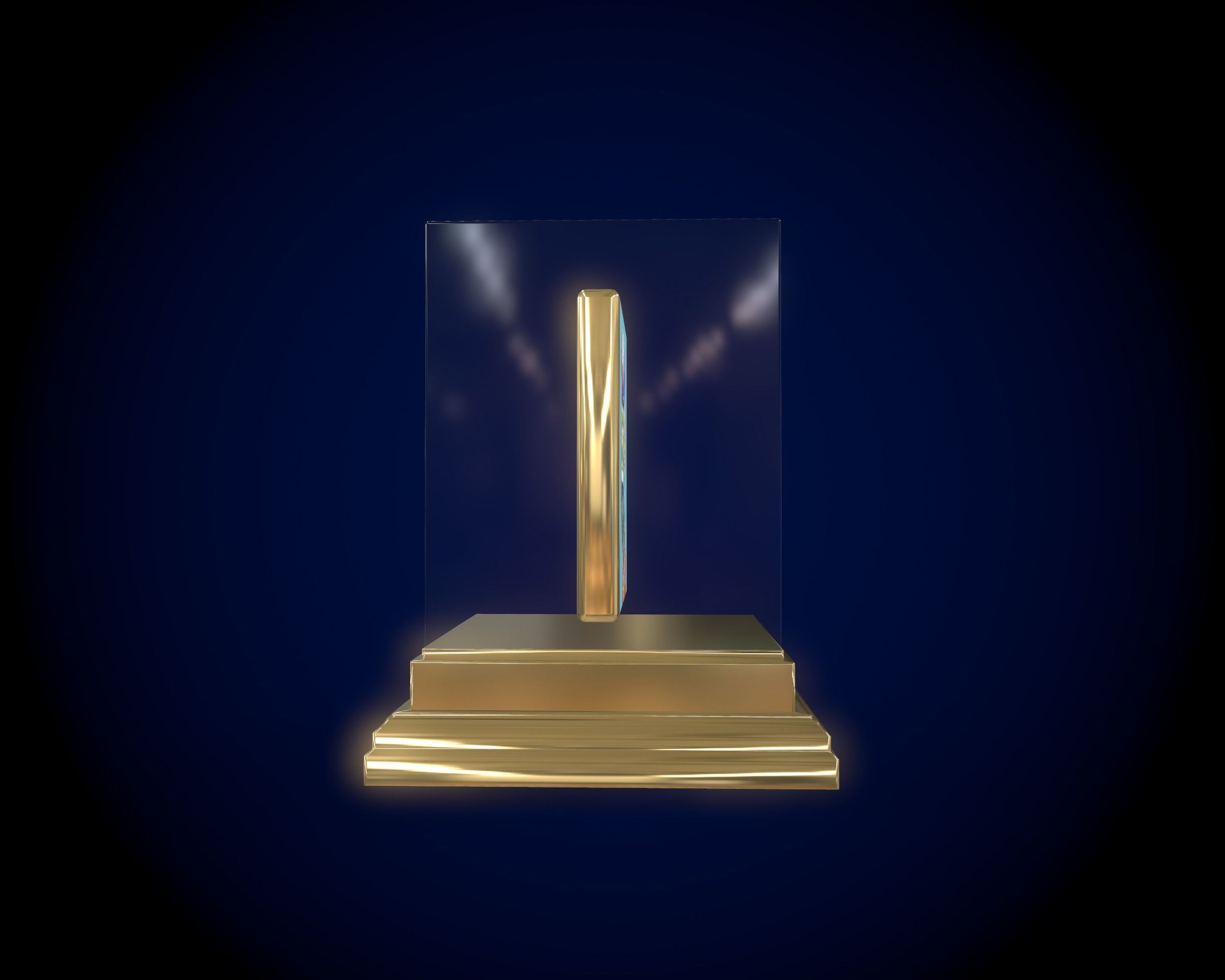 Mutant Ape 5 Gold Club 3D model_5