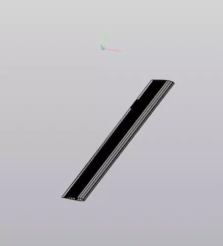 Helicopter blade 3D model