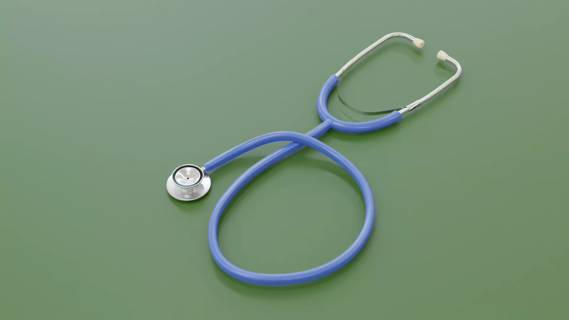 stethoscope medical 3D model_0