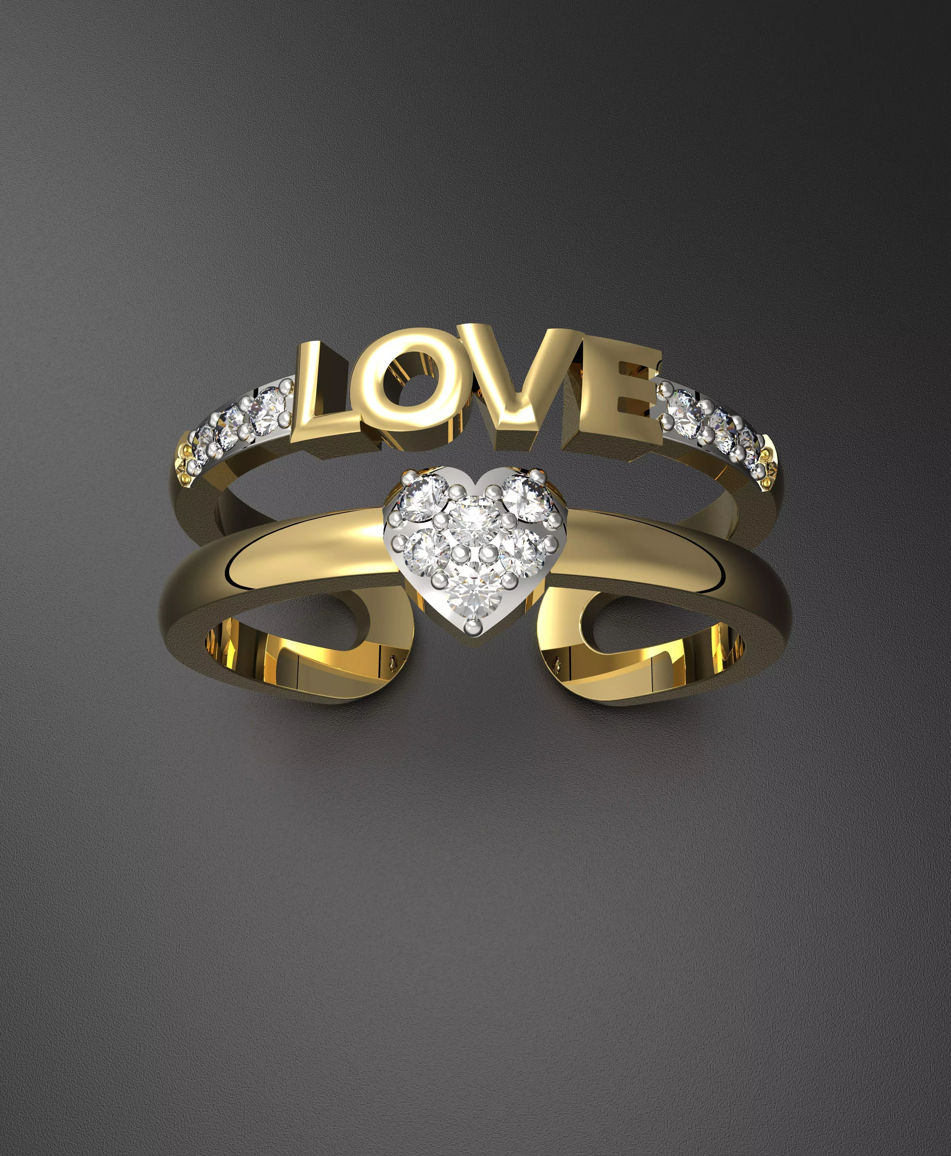 Ladies Ring Free 3D print model