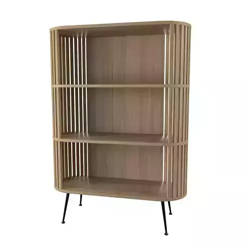 HENRICH OAK BOOKSHELF