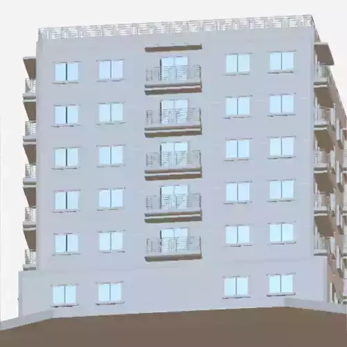 Building 3D model apartment
