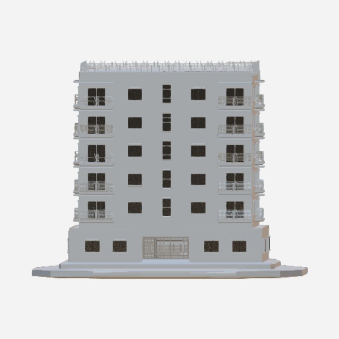 Building 3D model apartment 3D model_5