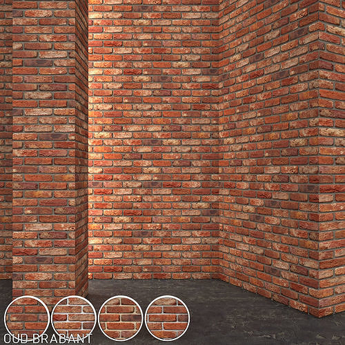 Vandersanden Brick Oud Brabant Texture